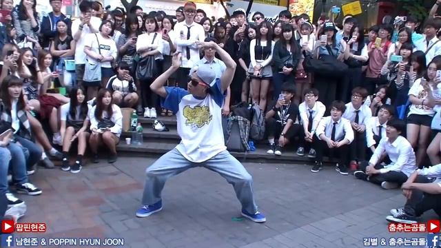 춤추는곰돌【팝핀현준(POPPIN HYUN JOON)&팝핀존(POPPIN JOHN】 신의 팝핀