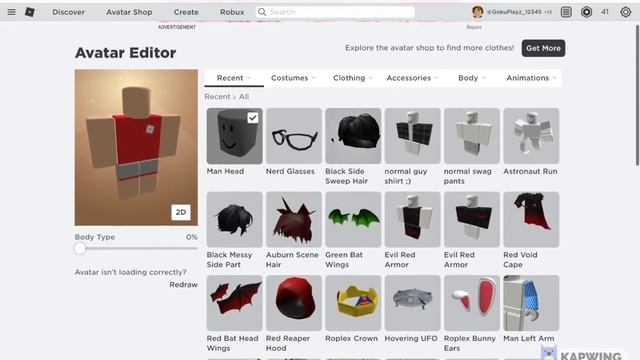 How to get a free faceless head in roblox! смотреть онлайн