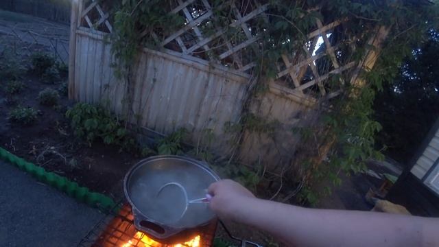 Ночуем на ДАЧЕ/Собаки нападают на ДЕТЕЙ/Зелёный БОРЩ с ДЫМКОМ на КОСТРЕ/Утро после ДОЖДЯ#жизньнадач смотреть онлайн