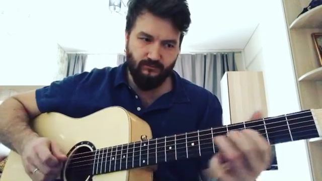 Блюз на акустической гитаре. Акустический блюз.