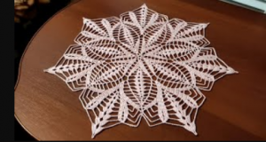 ИЗЯЩНАЯ САЛФЕТКА крючком 2Часть. Салфетка для начинающих. (720p)