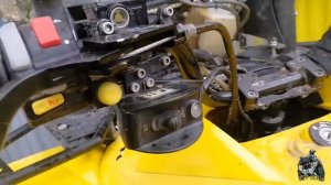 Делаем ТО квадроцикл стелс 800 динли