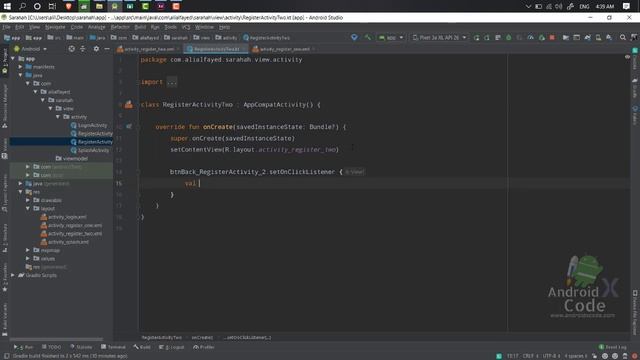 Clone Sarahah App By Firebase Part 5 - Design UI XML Register Activity (part2) смотреть онлайн