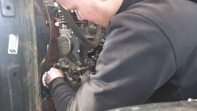 #2 Снятия ТНВД с трактора МТЗ-1221 смотреть онлайн