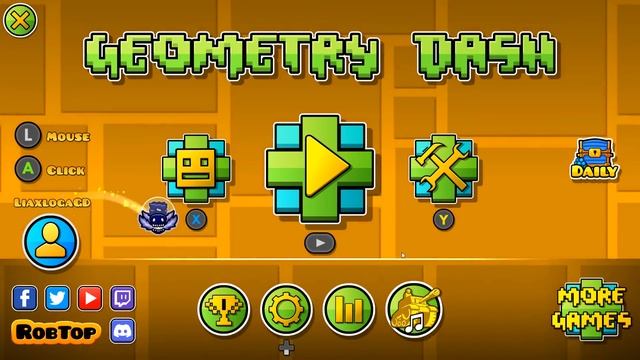 COMO QUITAR EL LAG EN GEOMETRY DASH 2.2 Y EN EL NIVEL PRINCIPAL "DASH" смотреть онлайн