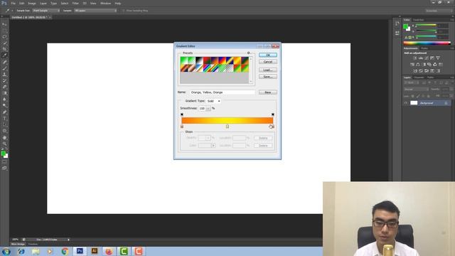 Cách dùng công cụ Gradient Tool và Paint Bucket Tool trong Photoshop | Công cụ Photoshop смотреть онлайн