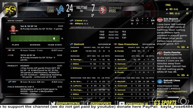 ? San Francisco 49ers vs Detroit Lions NFL Game Live Stream ? смотреть онлайн