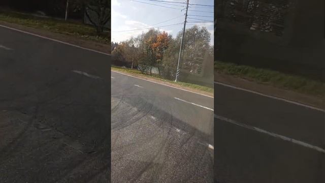 поездка по маршруту 1001 от Яковлевского до Садового Товарищество Пахра. смотреть онлайн