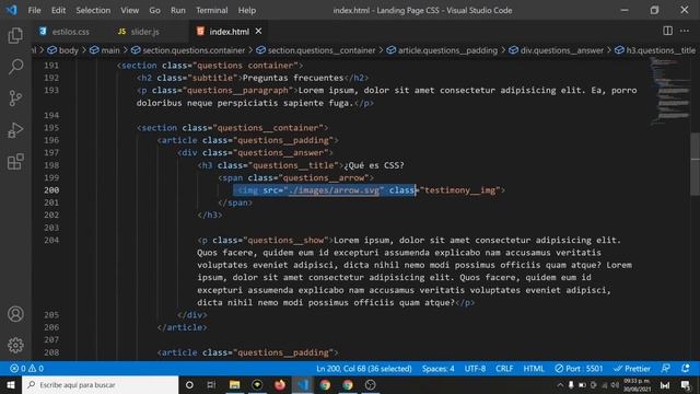 ? COMO Crear una PAGINA WEB con ( HTML + CSS & JS ) | PASO A PASO 2023 смотреть онлайн