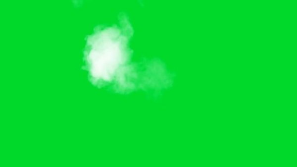 smoke explosion smoke cloud - green screen effects - free use