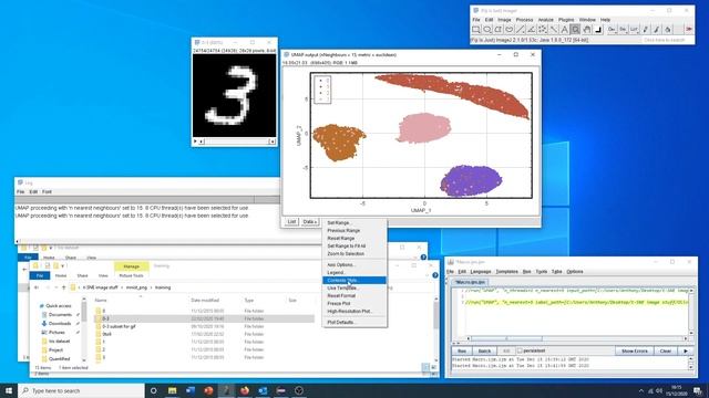 Dimensionality Reduction (UMAP, t-SNE, PCA) plugin for ImageJ or Fiji смотреть онлайн