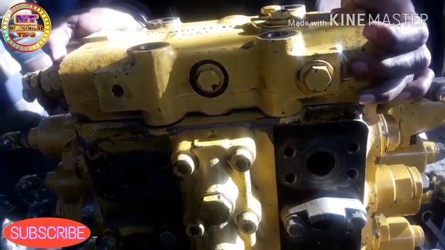 HOW TO REPAIR KOMATSU PC200 EXCAVATOR CONTROL VALVE PART-2 By Mechanical Tips смотреть онлайн