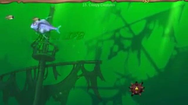 Feeding Frenzy 2-Shipwreck Showdown Stage23.Creepy Creatures смотреть онлайн