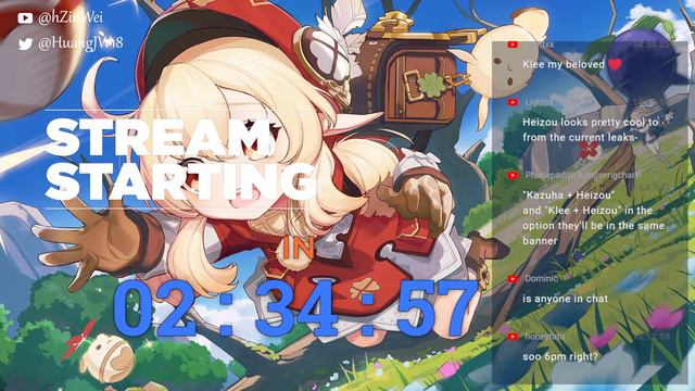COUNTDOWN: Genshin 2.8 Program Watch Party Room! смотреть онлайн