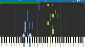 Hijo de la Luna - Mecano Piano Tutorial (Synthesia)