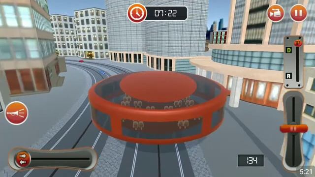 Gyroscopic bus driving simulator 3D | crash of gyroscope at 240kph | android ios gameplay HD ep03 смотреть онлайн