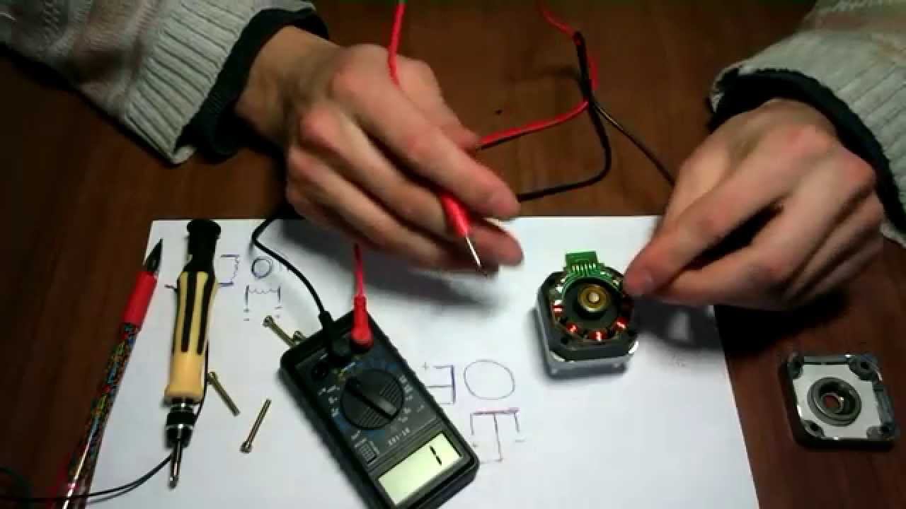 Переделка шагового двигателя. смотреть онлайн