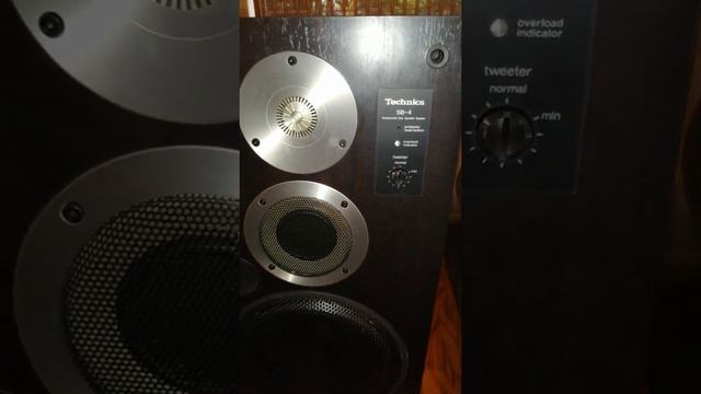 Technics SB 4 Speaker Test 9 Technics Speakers Replaced Woofer