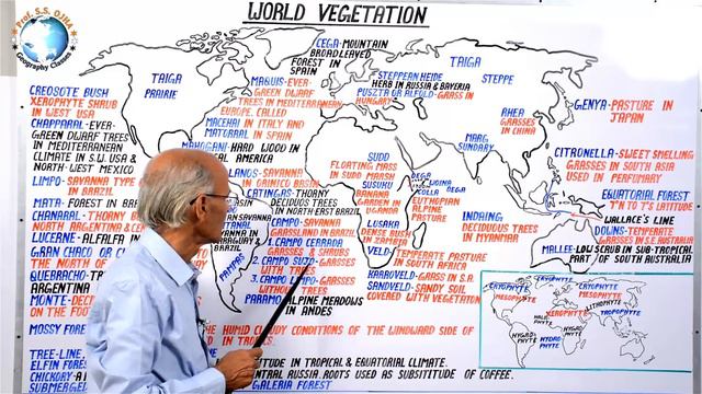 विश्व वनस्पति (World Vegetation) | Part- 13 | By- SS Ojha | General Study for IAS, PCS, NET/JRF, смотреть онлайн