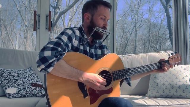 Arkansas Traveler - harmonica and guitar смотреть онлайн