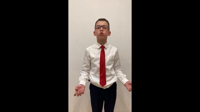 Кравченко Глеб, 10 лет. Стихотворение И.Шаферана "Журавлёнок". смотреть онлайн