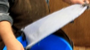 Дубление, жирование и сушка шкур  Выделка кролика  Часть 4