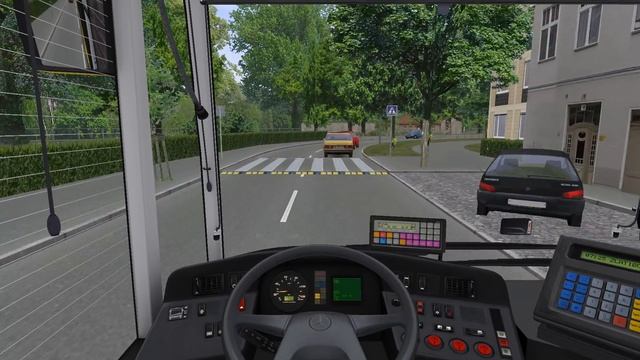 OMSI 2. Belgrade, Line 15, Mercedes-Benz Citaro G Facelift. Part 2 смотреть онлайн