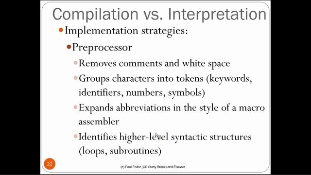 CSE307 Principles of Programming Languages course: Introduction to programming languages смотреть онлайн