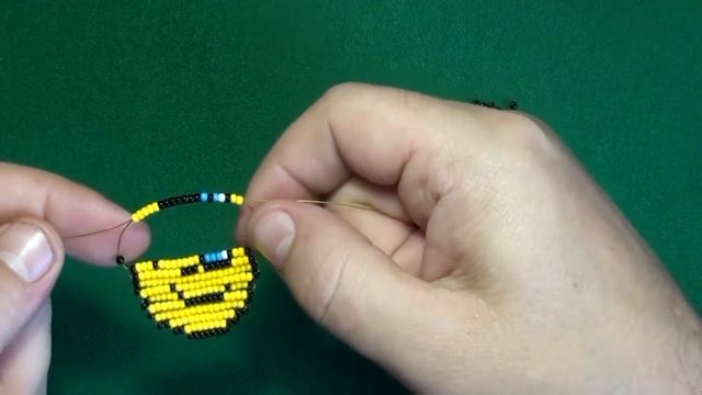 Смайлик из бисера смотреть онлайн