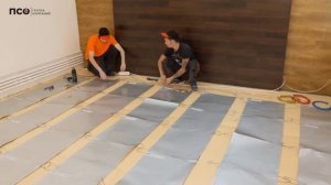 Теплый пол под ламинат - ЛЕГКО!