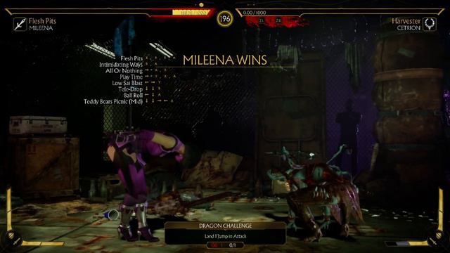 Mortal Kombat 11 Ultimate Millena Klassic Tower And Ending Nintendo Switch Gameplay