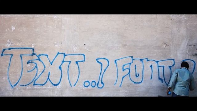 Graffiti -- Text Font смотреть онлайн