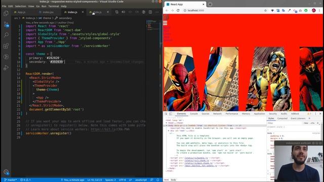 Como criar um Menu Responsivo com Styled Components смотреть онлайн