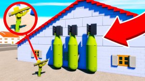 ГДЕ ЖЕ БОМБА? НАЙТИ И УНИЧТОЖИТЬ! ЗАМИНИРОВАЛИ ЛЕГО СИТИ ОГРОМНЫМИ БОМБАМИ В БРИК РИГС (Brick Rigs)