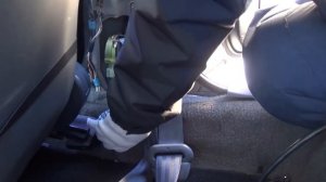 Замена переднего ремня безопасности Camry SV40