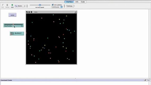 Interface Input in NetLogo смотреть онлайн