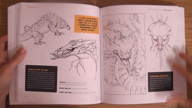 SKETCHING FROM THE IMAGINATION : Creatures & Monsters - 3DTotal Publishing Art Book смотреть онлайн