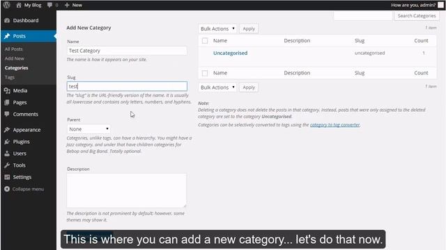 How to manage categories in WordPress? смотреть онлайн