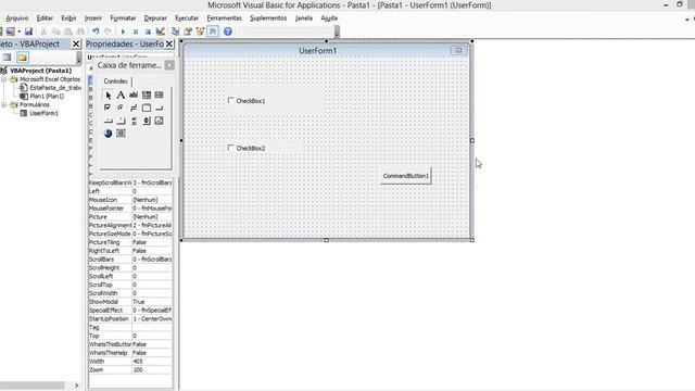 Checkbox (caixa de seleção) - Excel VBA смотреть онлайн