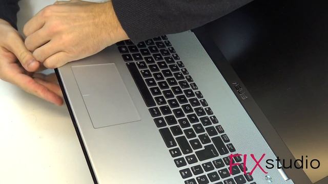 Asus N76V - disassemble [4K] смотреть онлайн