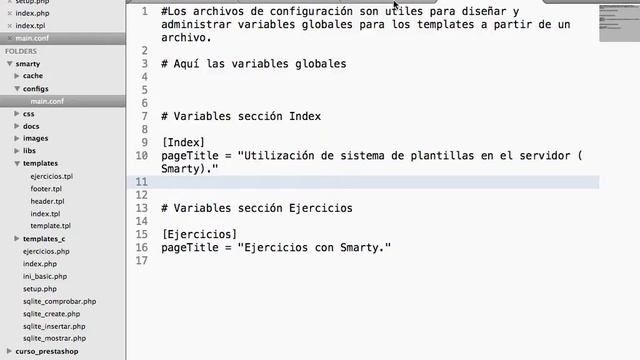 Curso PHP SMARTY V3 Configuración avanzada смотреть онлайн