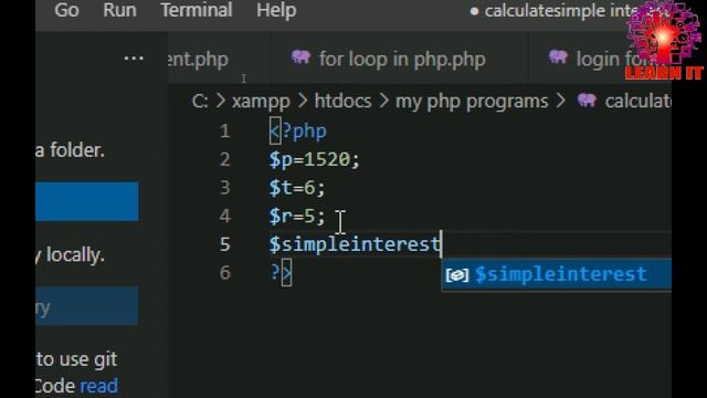 Program to find simple interest in php//simple interest//php tutorial for beginners//learn it 9M смотреть онлайн