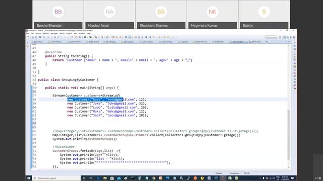 Practical Session With Stream API смотреть онлайн