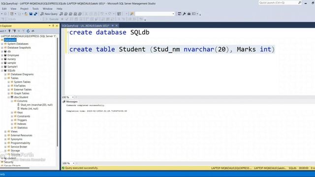 Ms - SQL Technology With Practical ✨️ || Tutorial For Beginners #DDLcommands смотреть онлайн