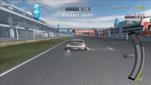 Need For Speed: ProStreet - Race #54 - 1/4 Mile Drag (Autopolis II - React Team Sessions) смотреть онлайн
