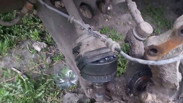 Замена наружней гранаты Opel Vectra B