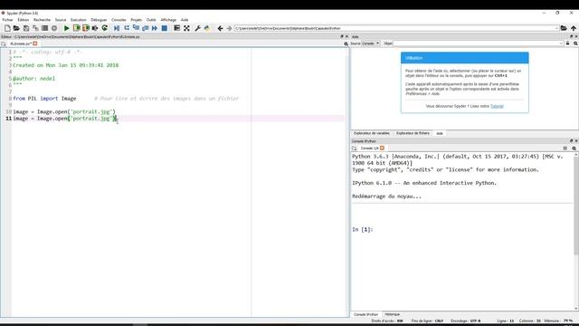 Python - Correction IFU2a - Rotation d'une image смотреть онлайн