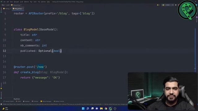آموزش Api نویس با FastApi Python ( قسمت هفتم - Method Post ) смотреть онлайн