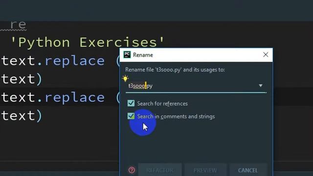 How to Rename Python file in PyCharm смотреть онлайн
