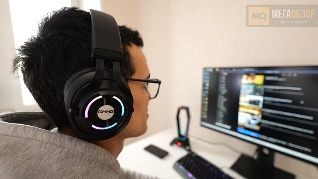 GMNG HS-L570G обзор. Недорогие и добротные игровые наушники смотреть онлайн